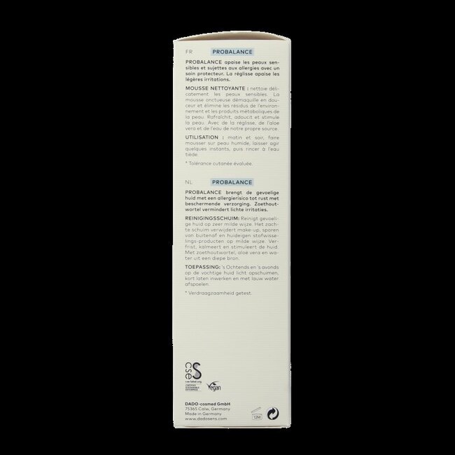 Probalance mousse nettoyante bio 150 ml