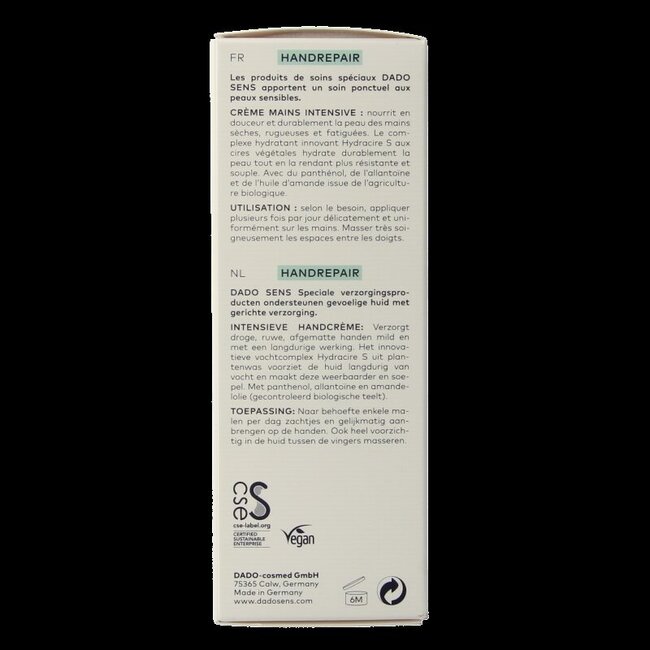 Handrepair intensive cream bio 50 Milliliter