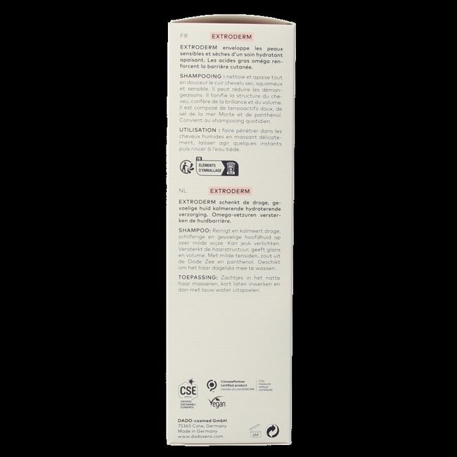Extroderm shampooing bio 200 Millilitres