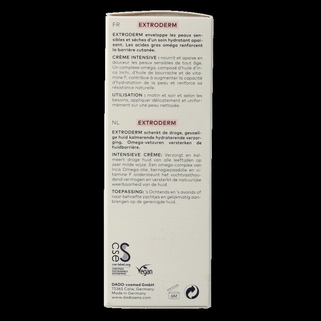 Extroderm intensive cream bio 50 Milliliter