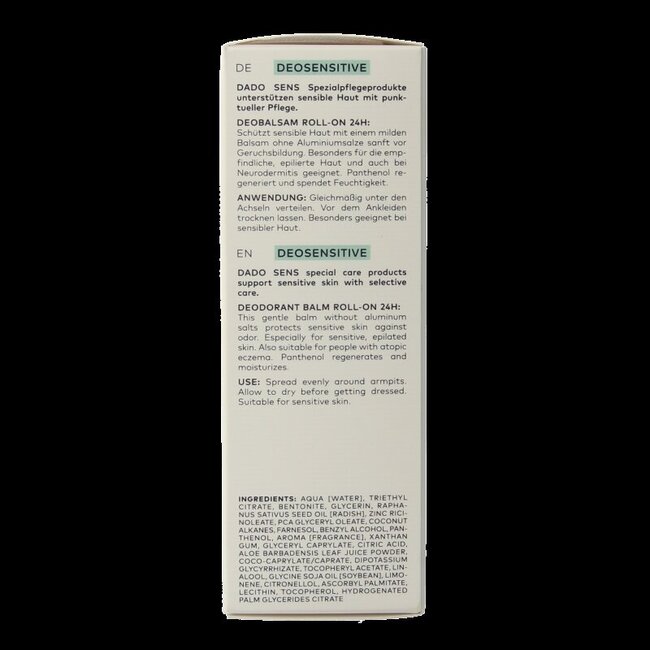 Baume déodorant Deosensitive bio 50 ml
