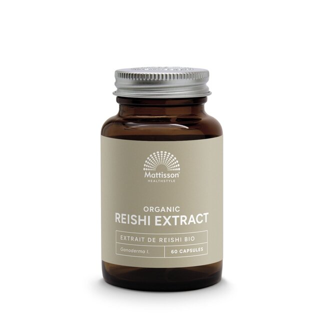 Organic reishi extract 400mg bio 60 Capsules