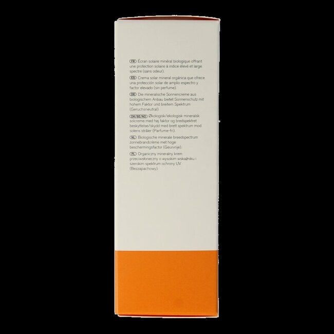 Suncream scent free mineral SPF30 50 Milliliter