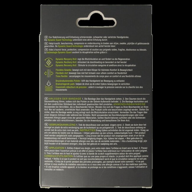 Orthèse de poignet Performance, 1 unité