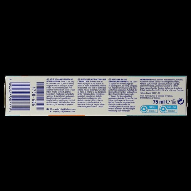 Dentifrice Proglasur Fresh & Clean 75 ml