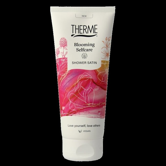 Shower satin blooming selfcare 200 Milliliter