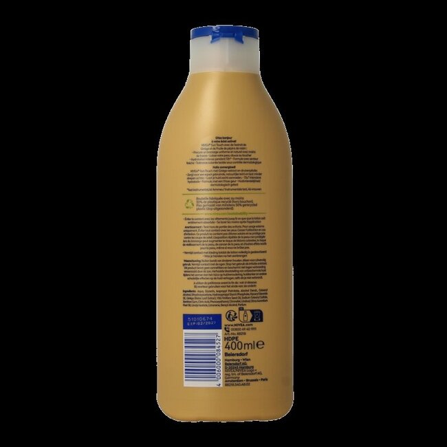 Lait corporel Sun Kissed Radiance Light 400 ml