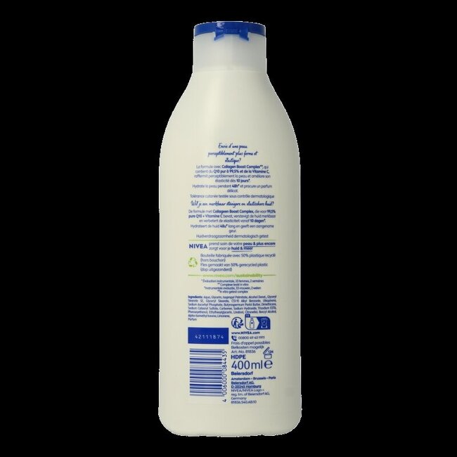 Lait corps raffermissant Q10 plus 400 ml