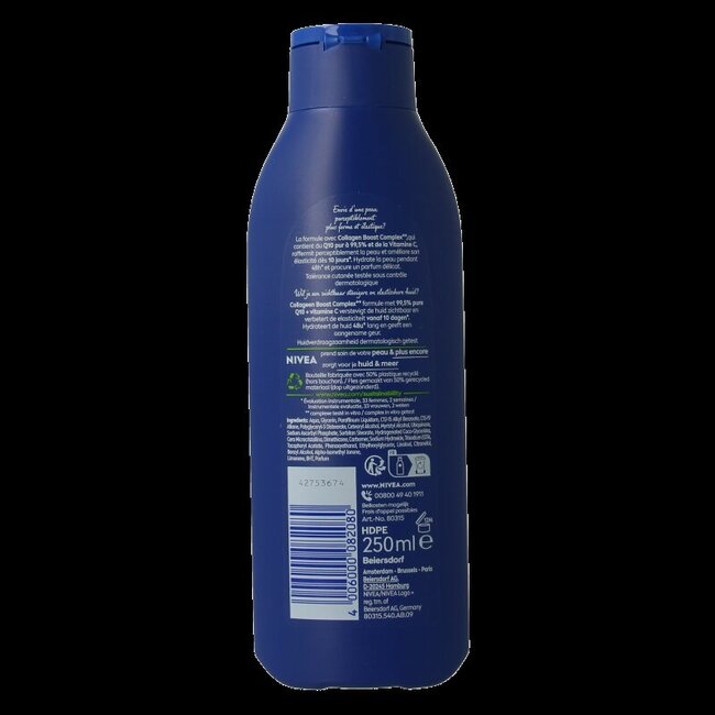 Lait corps Q10 raffermissant 250 millilitres