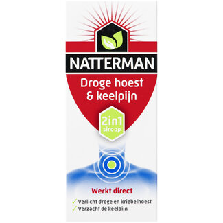 Natterman Droge hoest & keelpijn 150 Milliliter