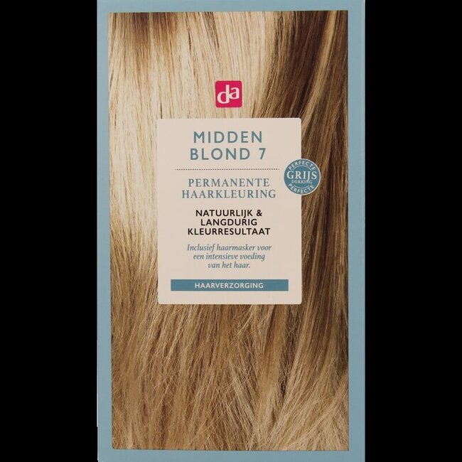 Haarkleuring 7.0 midden blond 100 Milliliter