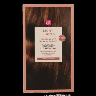 DA Haarkleuring 5.0 licht bruin 100 Milliliter