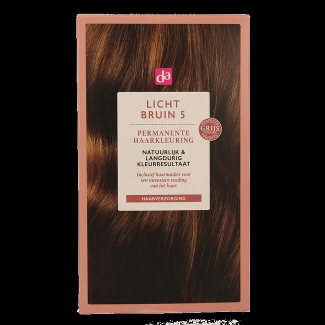 Haarkleuring 5.0 licht bruin 100 Milliliter