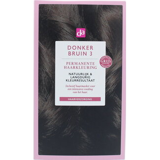 DA Haarkleuring 3.0 donker bruin 100 Milliliter