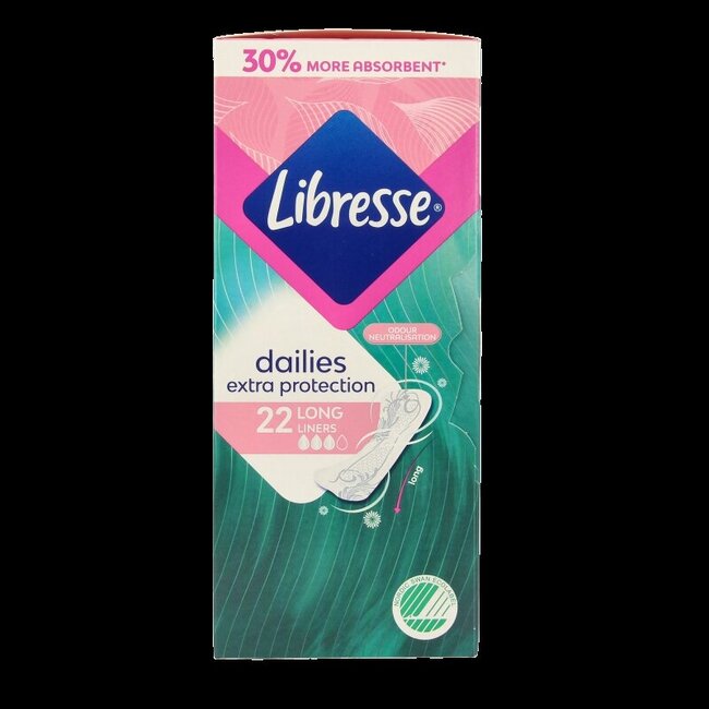 Inlegkruisjes extra protect long 22 Stuks