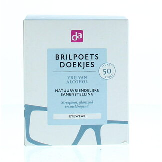 DA Brilpoetsdoekjes 50 Stuks