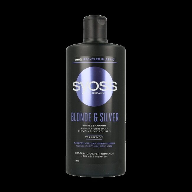 Shampoo blonde & silver  440 Milliliter