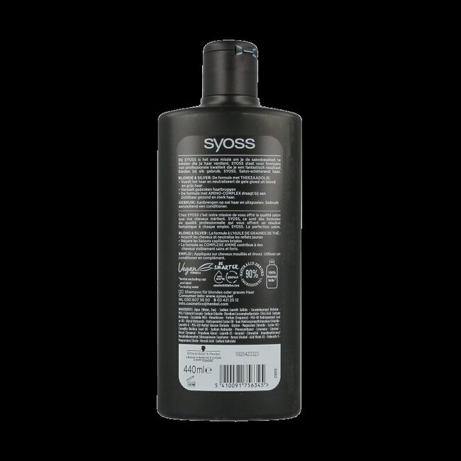 Shampoo blonde & silver  440 Milliliter