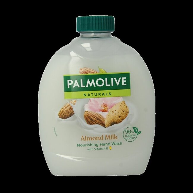 Vloeibare zeep melk & amandel navulling 300 Milliliter