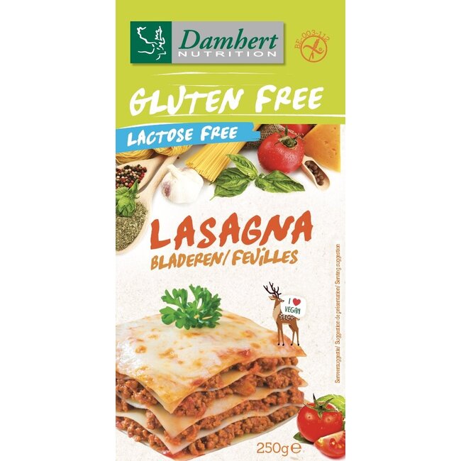Lasagne glutenvrij 250 Gram