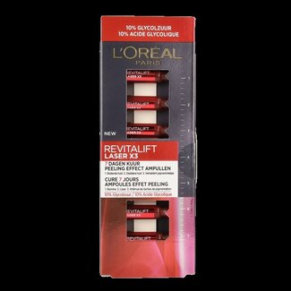 L'Oreal Paris Revitalift Laser X3 Ampoules Effet Peeling 7 Ampoules