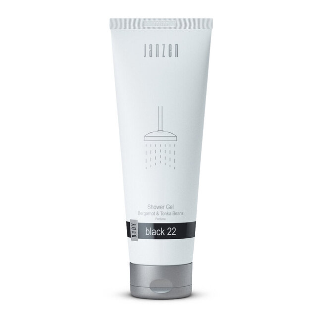 Showergel black 22 250 Milliliter