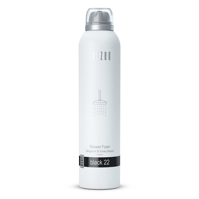 Shower foam black 22 200 Milliliter