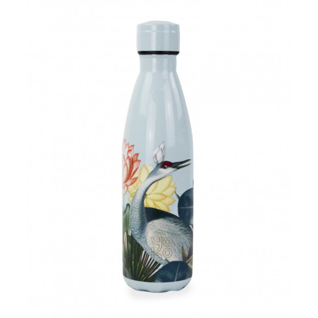 Drinkfles jardin botanique zwaan isotherm 500ml 1 Stuks