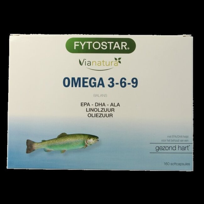 Vianatura Omega 3-6-9 160 Capsules