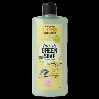 Marcel's Green Soap Shampooing quotidien vanille & fleur de cerisier 300 millilitres