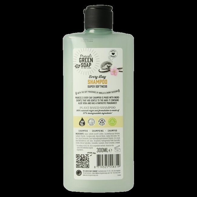 Shampoo every day  vanilla & cherry blossom 300 Milliliter