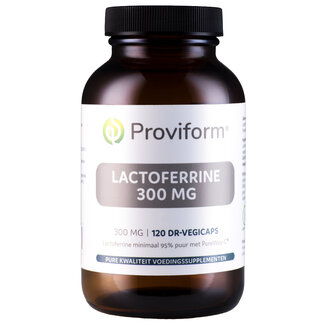 Proviform Lactoferrine puur 300mg + pureway-C 120 Vegetarische capsules