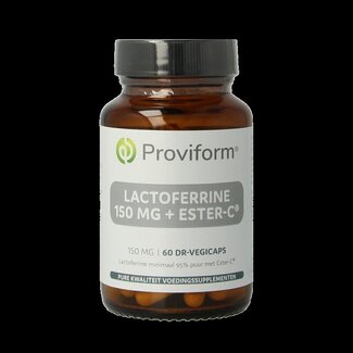 Proviform Lactoferrine pure 150mg + Ester C 60 capsules végétariennes