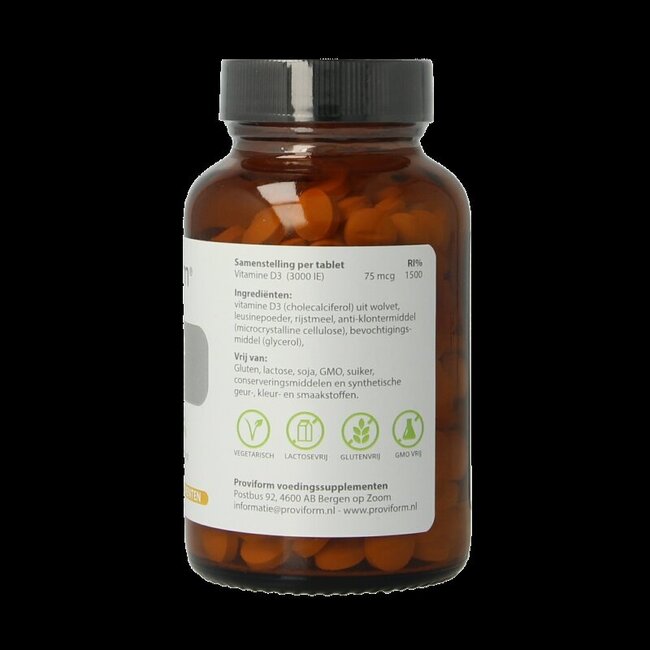 Vitamine D3 75mcg 300 Comprimés