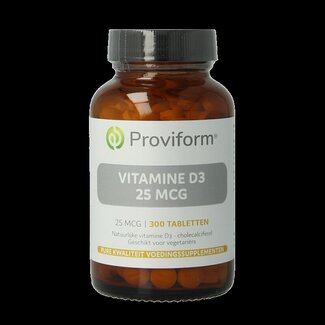 Proviform Vitamine D3 25 µg (1000 UI) 300 Comprimés