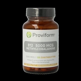 Proviform Vitamine B12 5000 mcg Méthylcobalamine 120 Comprimés à sucer