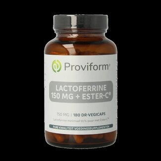 Proviform Lactoferrine pure 150 mg + Ester-C 180 gélules végétariennes
