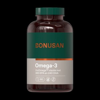 Bonusan Omega 3 Belgie 180 Softgels