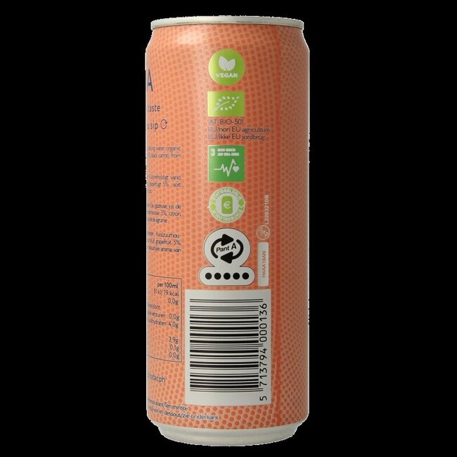 Pink grapefruit bio 330 Milliliter