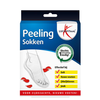Lucovitaal Peeling sokken 1 Paar