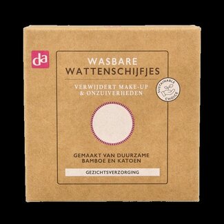 DA Make-up remover pads wasbaar 5 Stuks