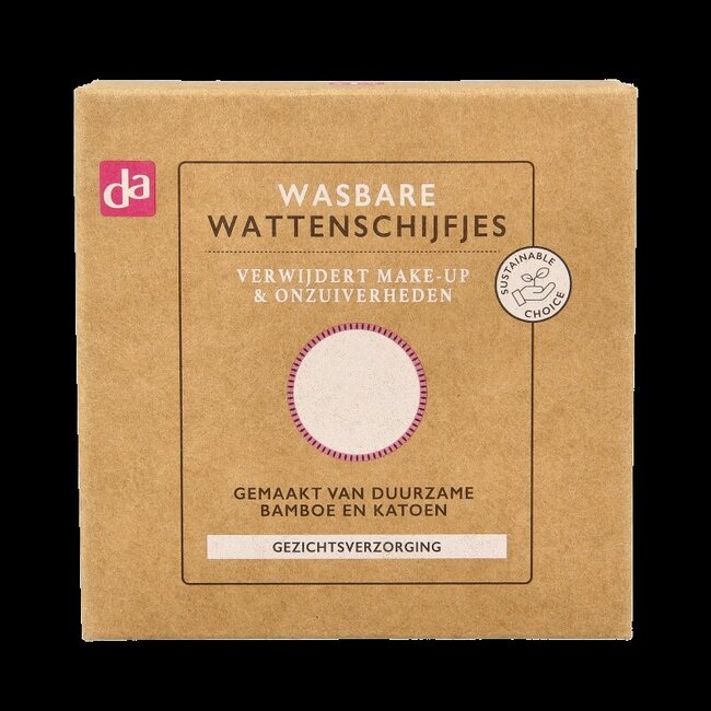 Make-up remover pads wasbaar 5 Stuks
