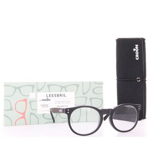 DA Leesbril Kensington black matt +1.5  1 Stuks