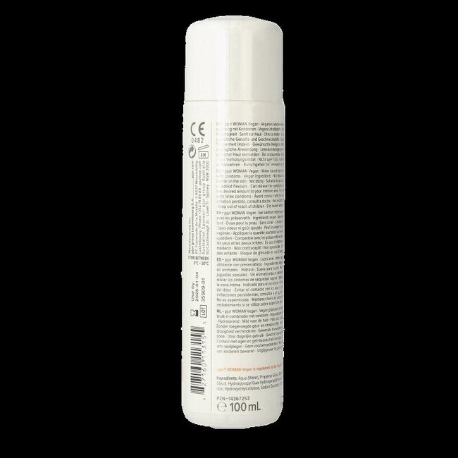 Woman vegan glijmiddel 100 Milliliter
