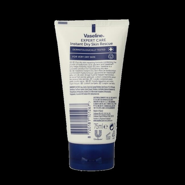 Lait corporel Instant Dry Skin Rescue 75 ml