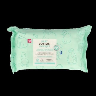 DA Baby doekjes lotion 72 Stuks