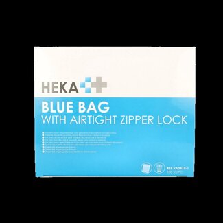 Heka Bluebag stoma afvalzakje gripsluiting niet-steriel 100 Stuks
