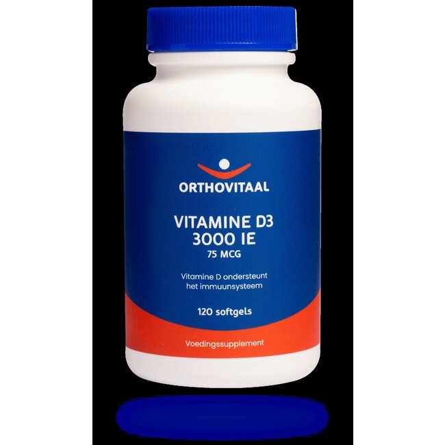 Vitamine D3 3000IE 120 Softgels