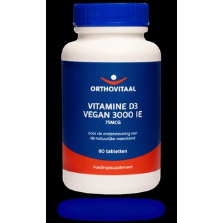OrthoVitaal Vitamine D3 3000IE vegan 60 Tabletten