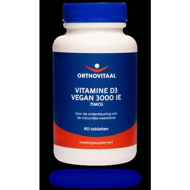 Vitamine D3 3000IE vegan 60 Tabletten